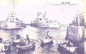 305- Alger - Le Courbet et le Jean Bart